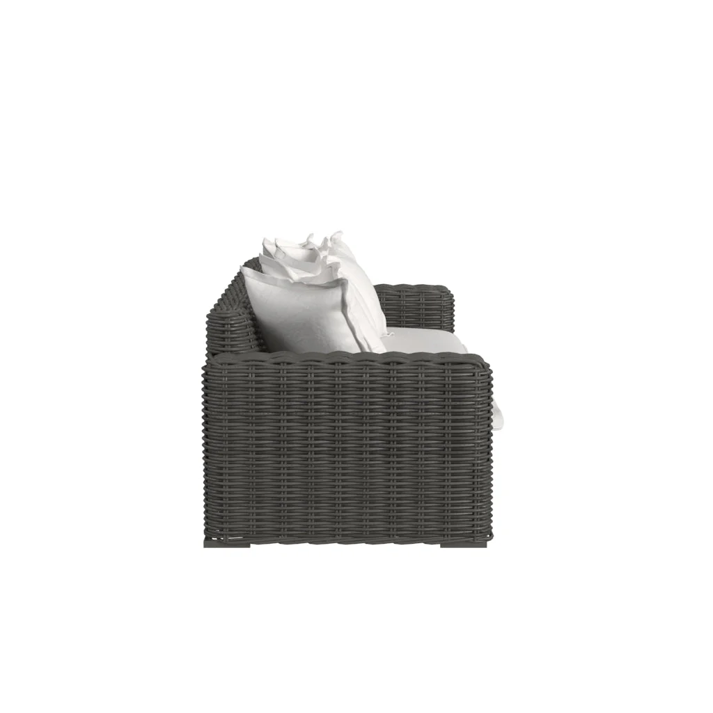Cabo Sofa in Soothe Pearl w/ Flange Welt - Image 3