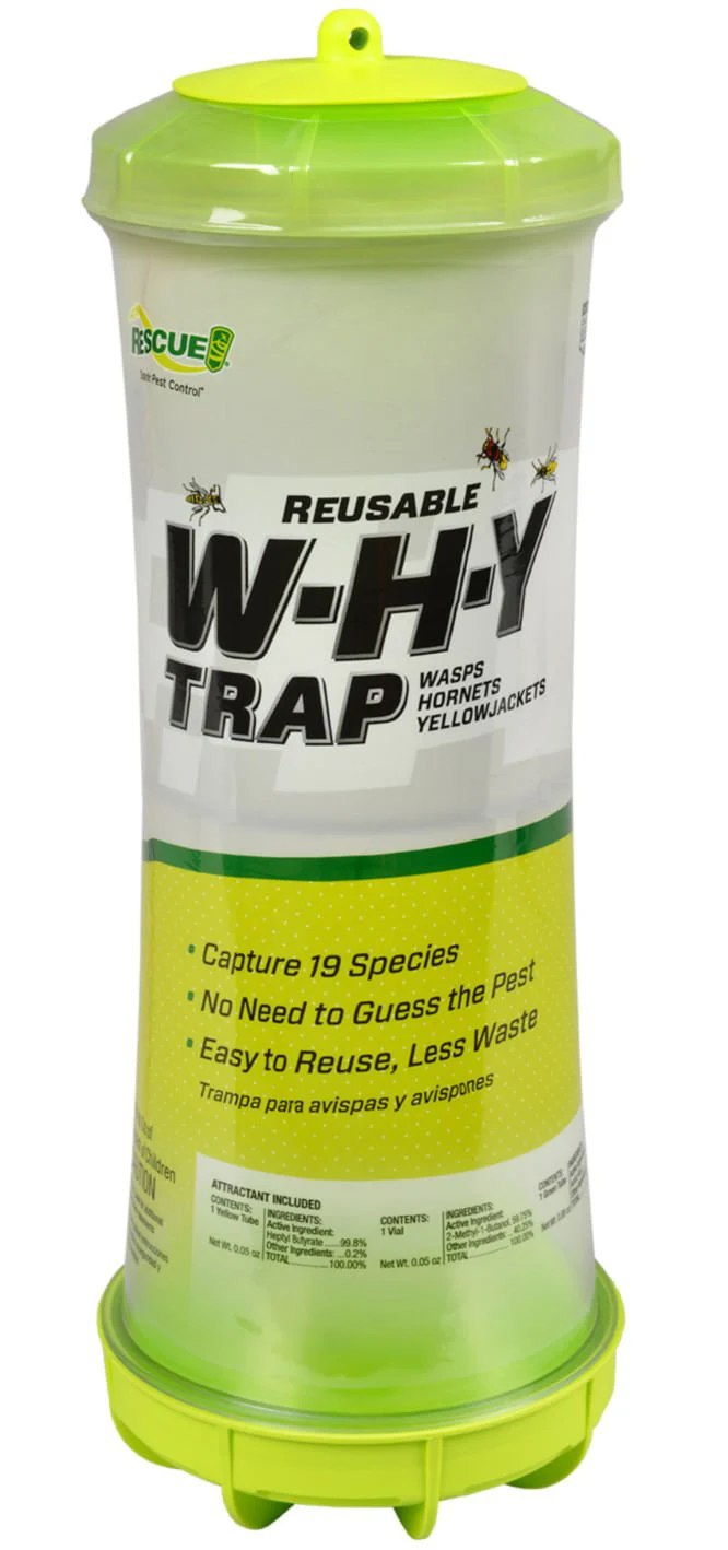 RESCUE! W-H-Y Traps (& Refills) for Wasps, Hornets, and Yellowjackets - Image 1