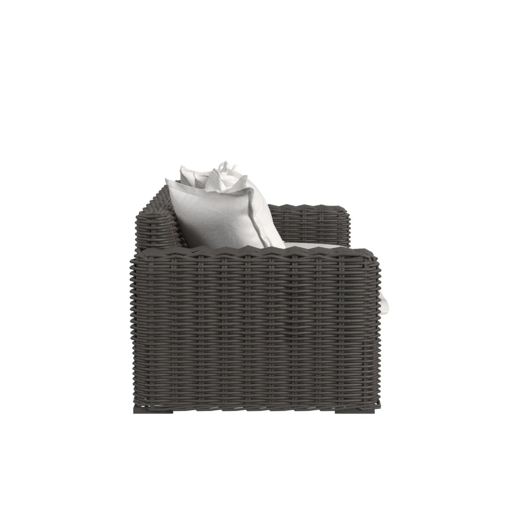Cabo Loveseat in Soothe Pearl w/ Flange Welt - Image 3