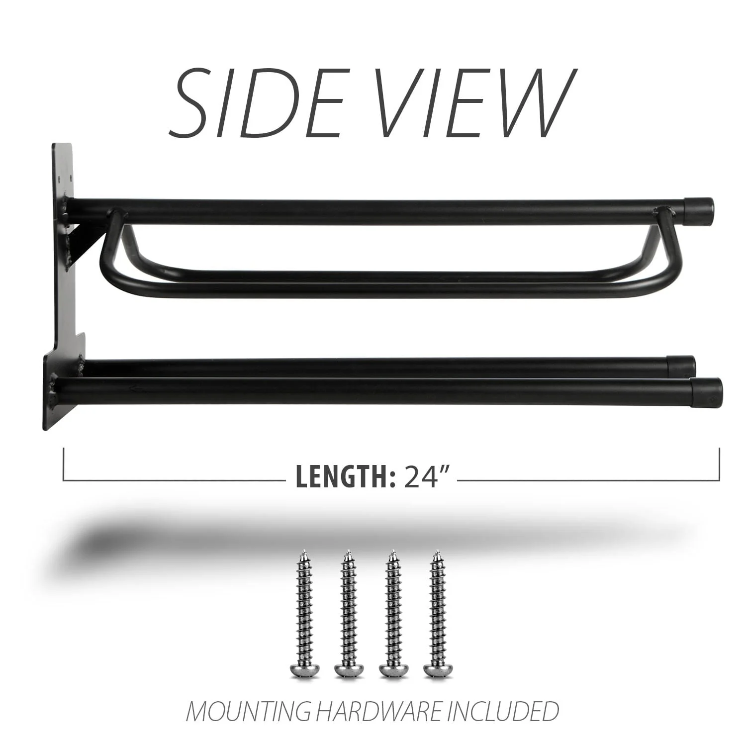 Jeffers Wall Saddle Rack with Saddle Pad Bars - Image 3