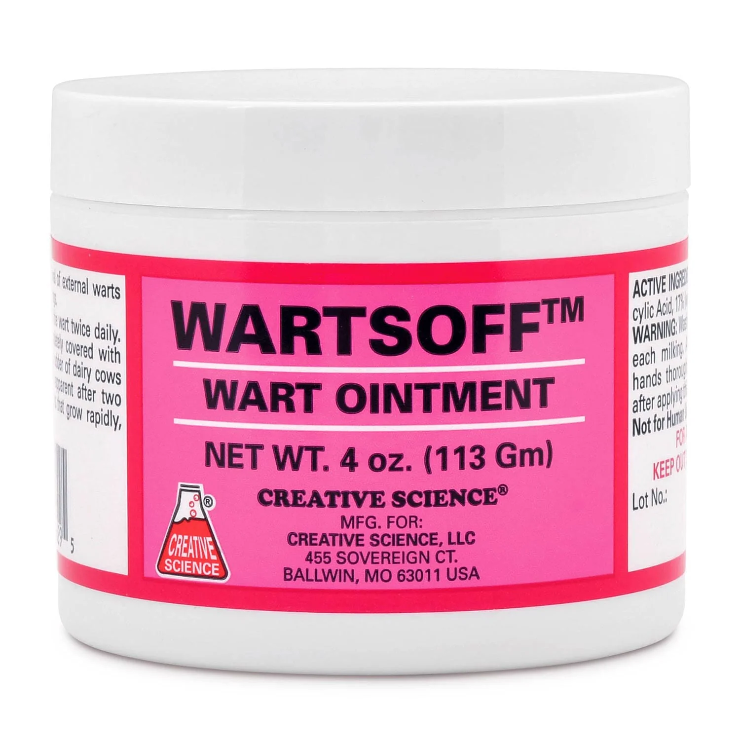 WARTSOFF Veterinary Wart Ointment, 4 oz - Image 1