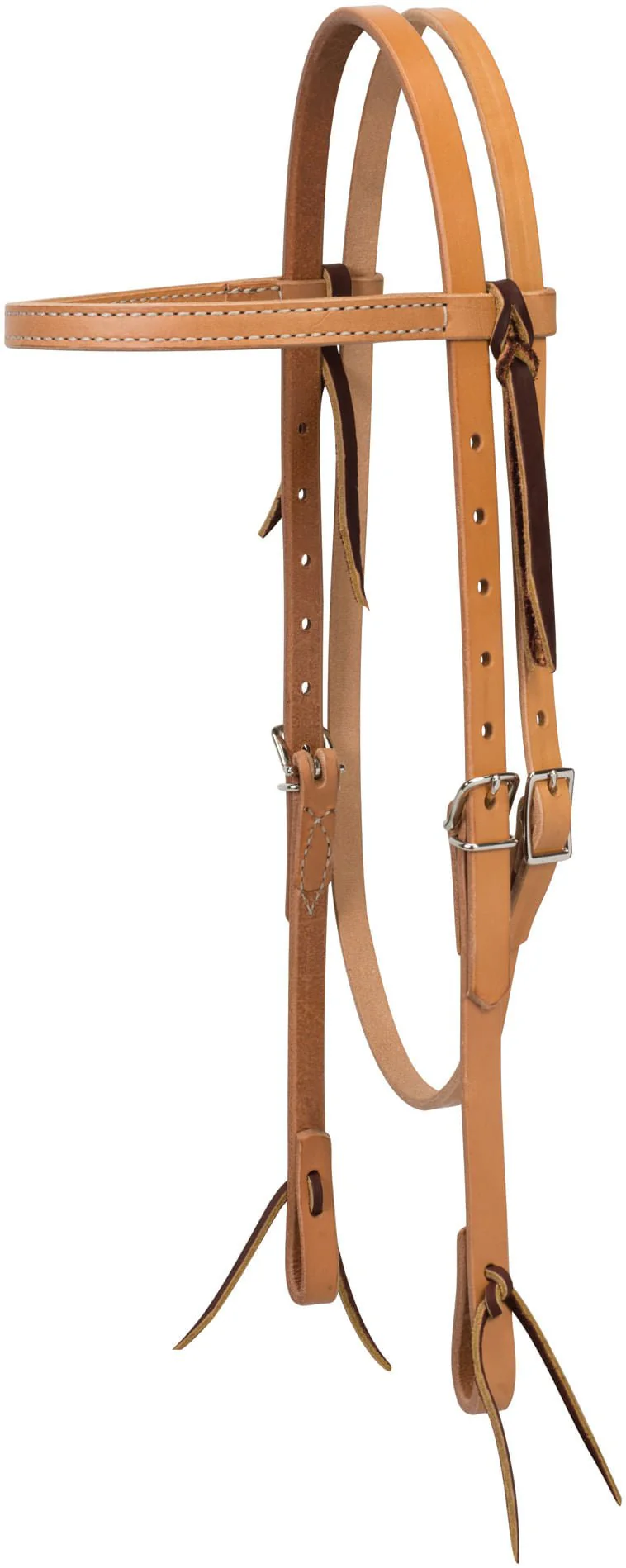 Weaver Turquoise Cross Skirting Leather Browband Horse Headstall - Image 3