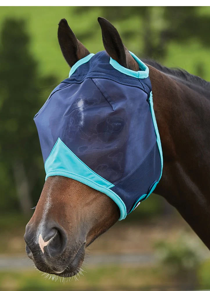 Weatherbeeta ComFITec Fine Mesh Horse Fly Mask without Ears - Image 2