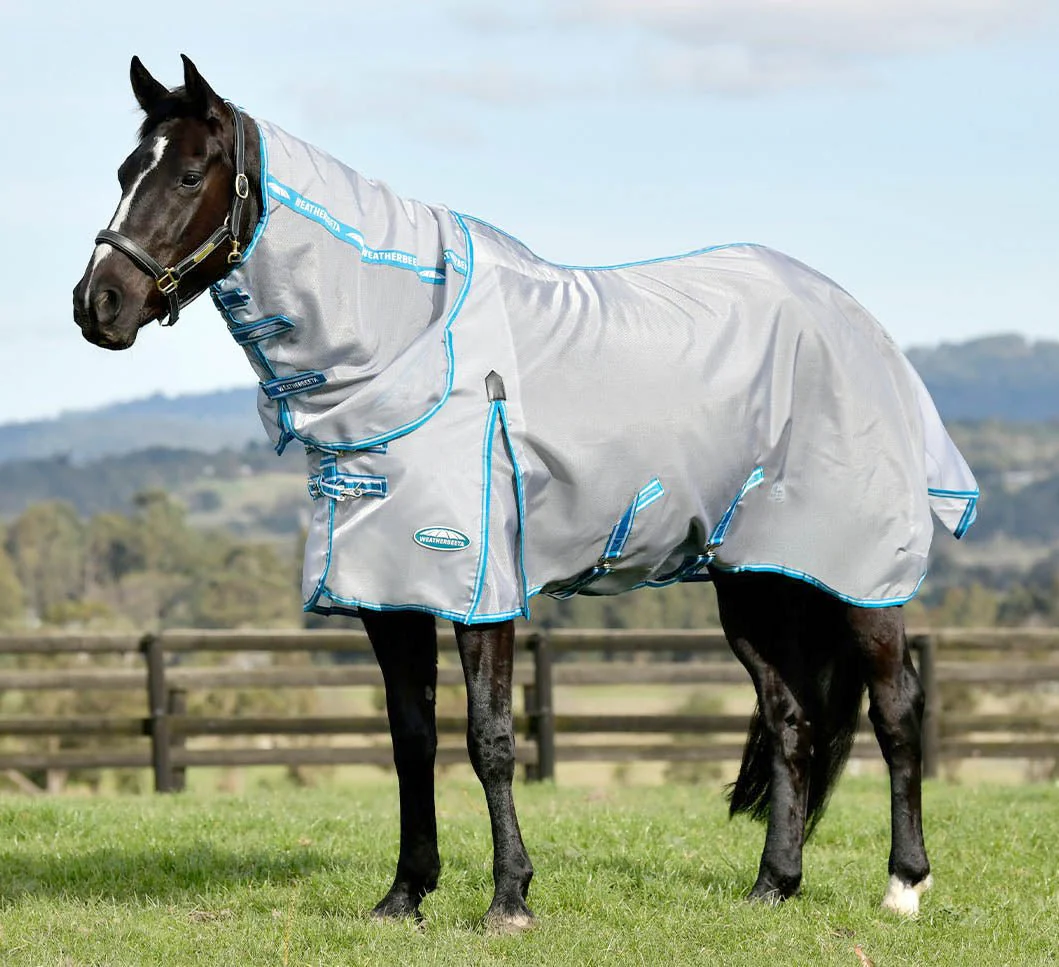 WeatherBeeta ComFITec Hexi Shield Combo Neck Fly Sheet - Image 1