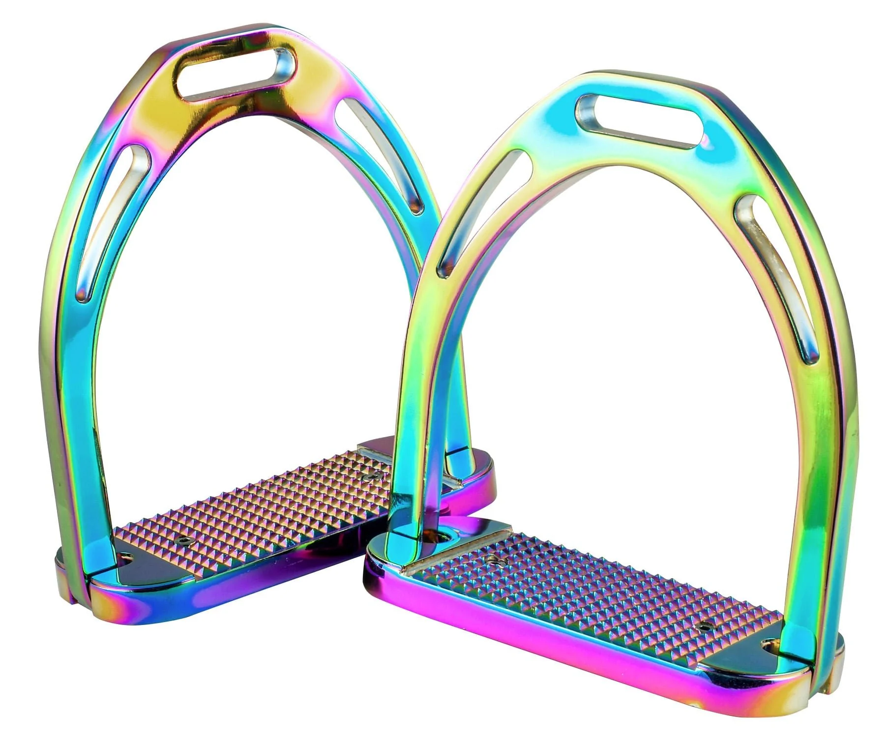 Weatherbeeta Korsteel Aluminum Stirrups, Pair - Image 1