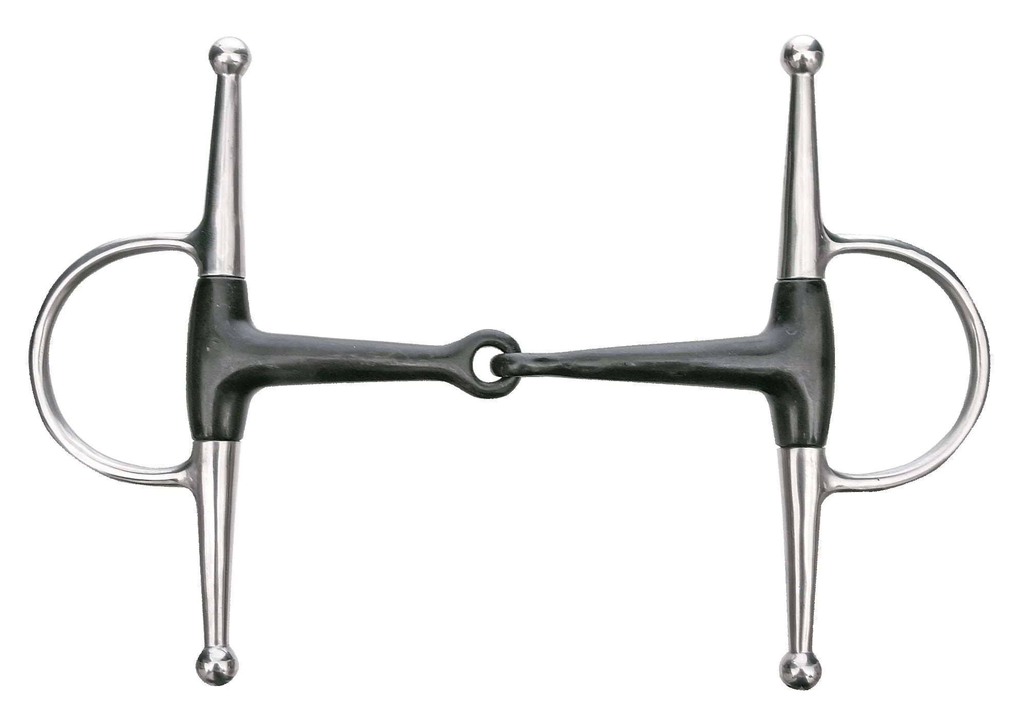 Weatherbeeta Korsteel Sweet Iron Full Cheek Snaffle - Image 2