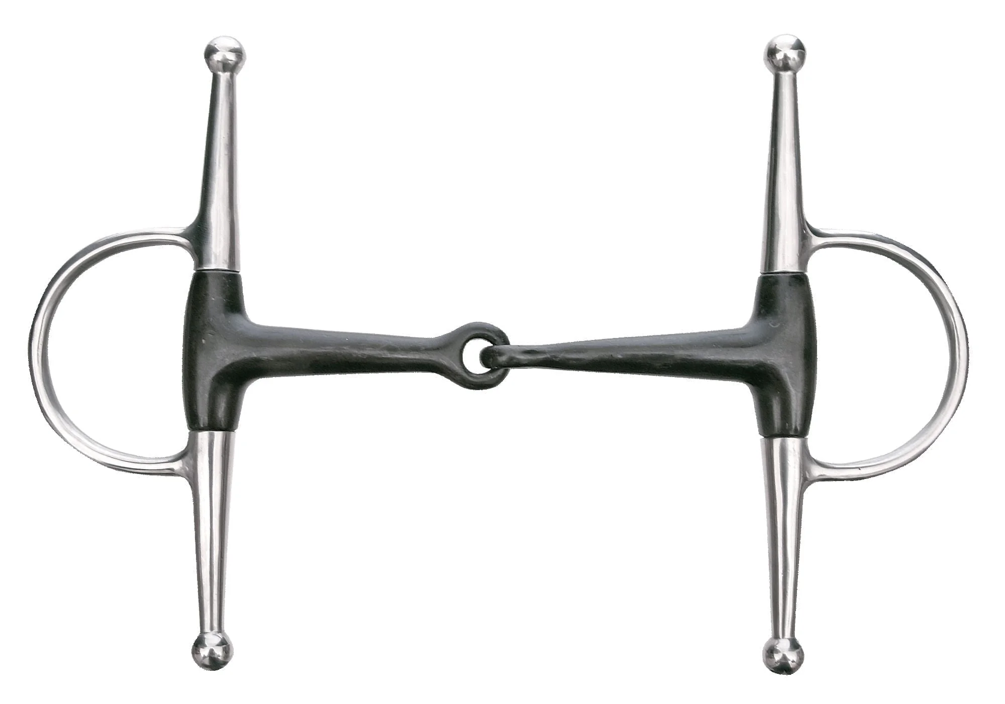 Weatherbeeta Korsteel Sweet Iron Full Cheek Snaffle - Image 1