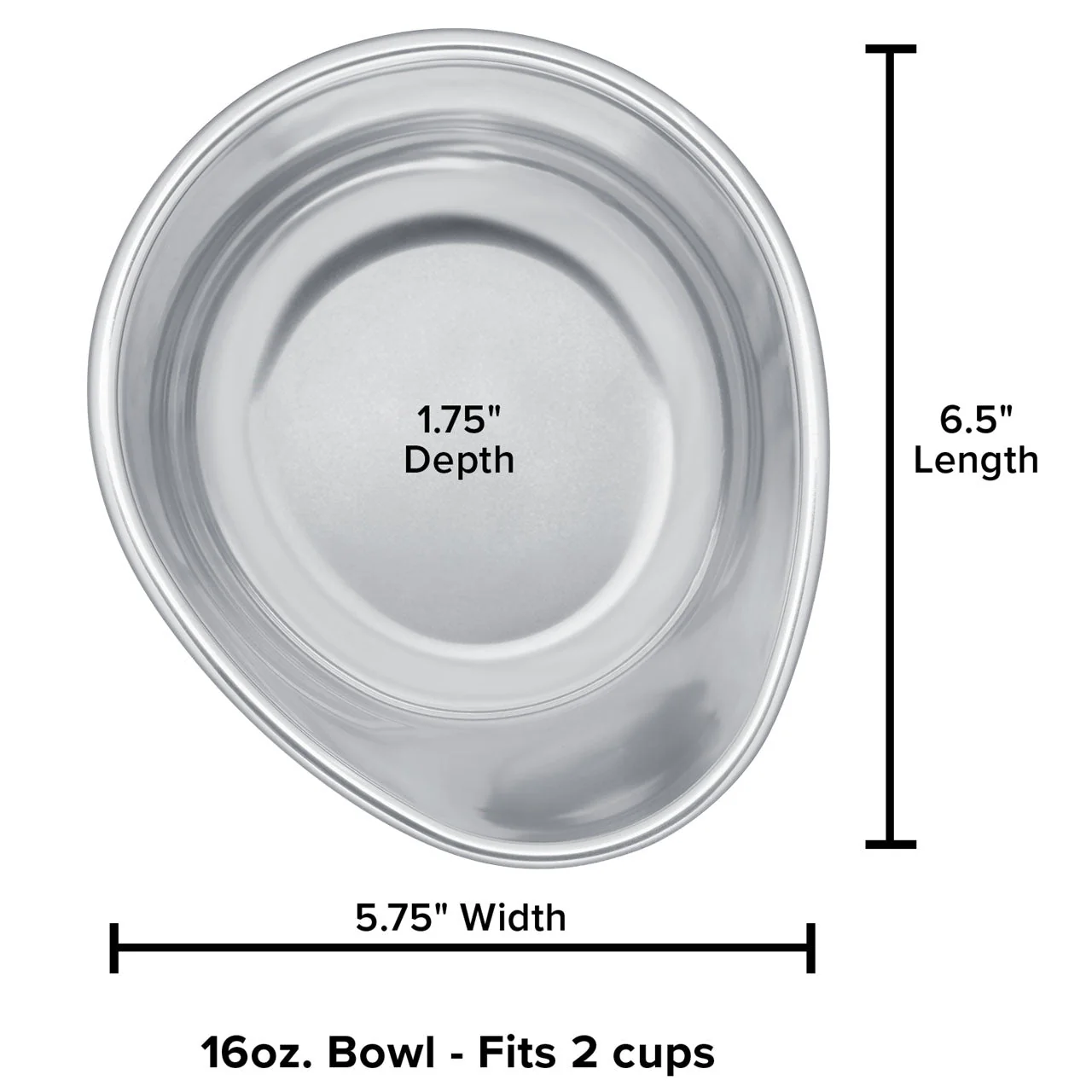 WeatherTech Pet Feeding System Extra Bowls, Stainless Steel - Image 3