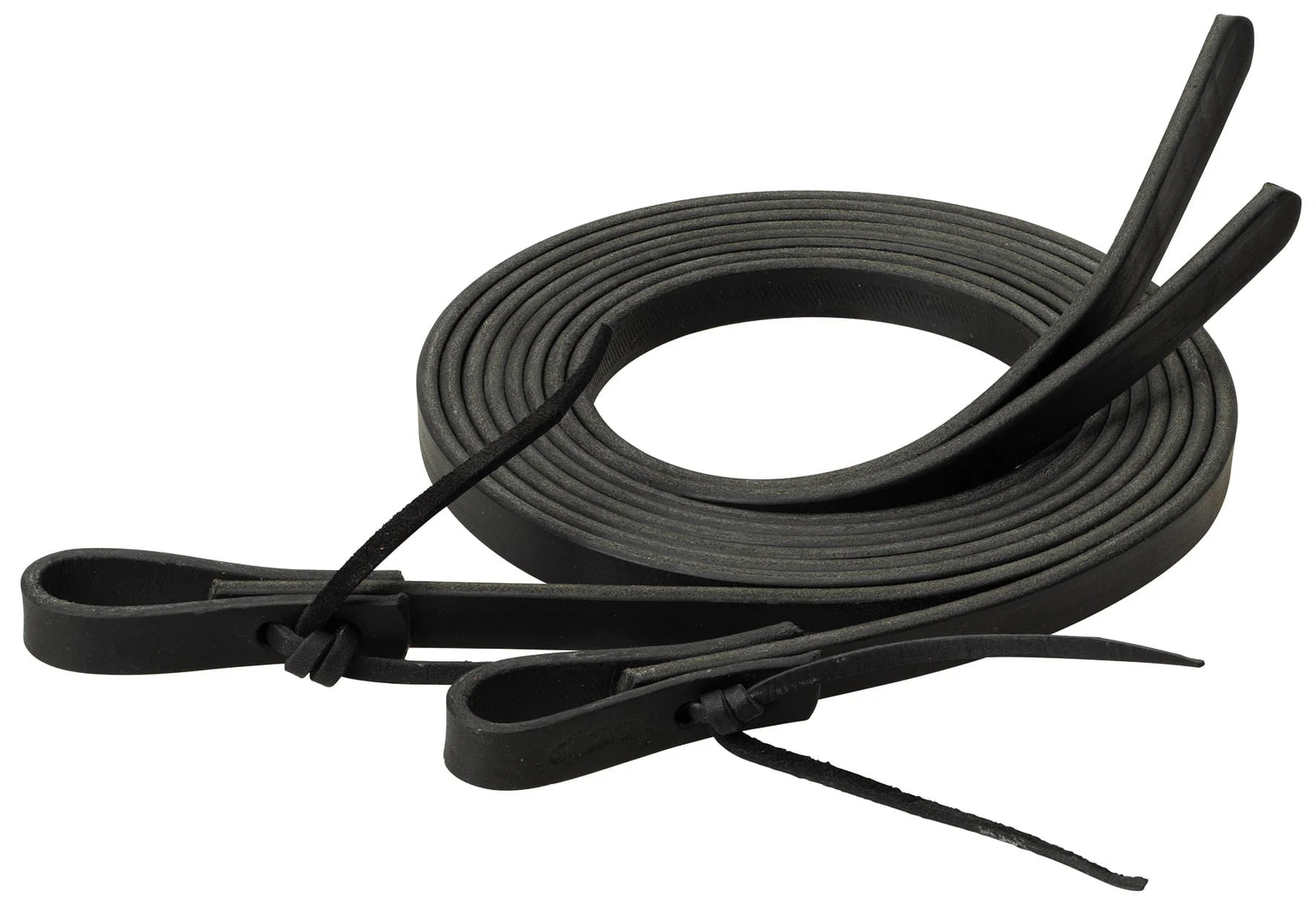 Weaver Black Latigo Split Reins - Image 1