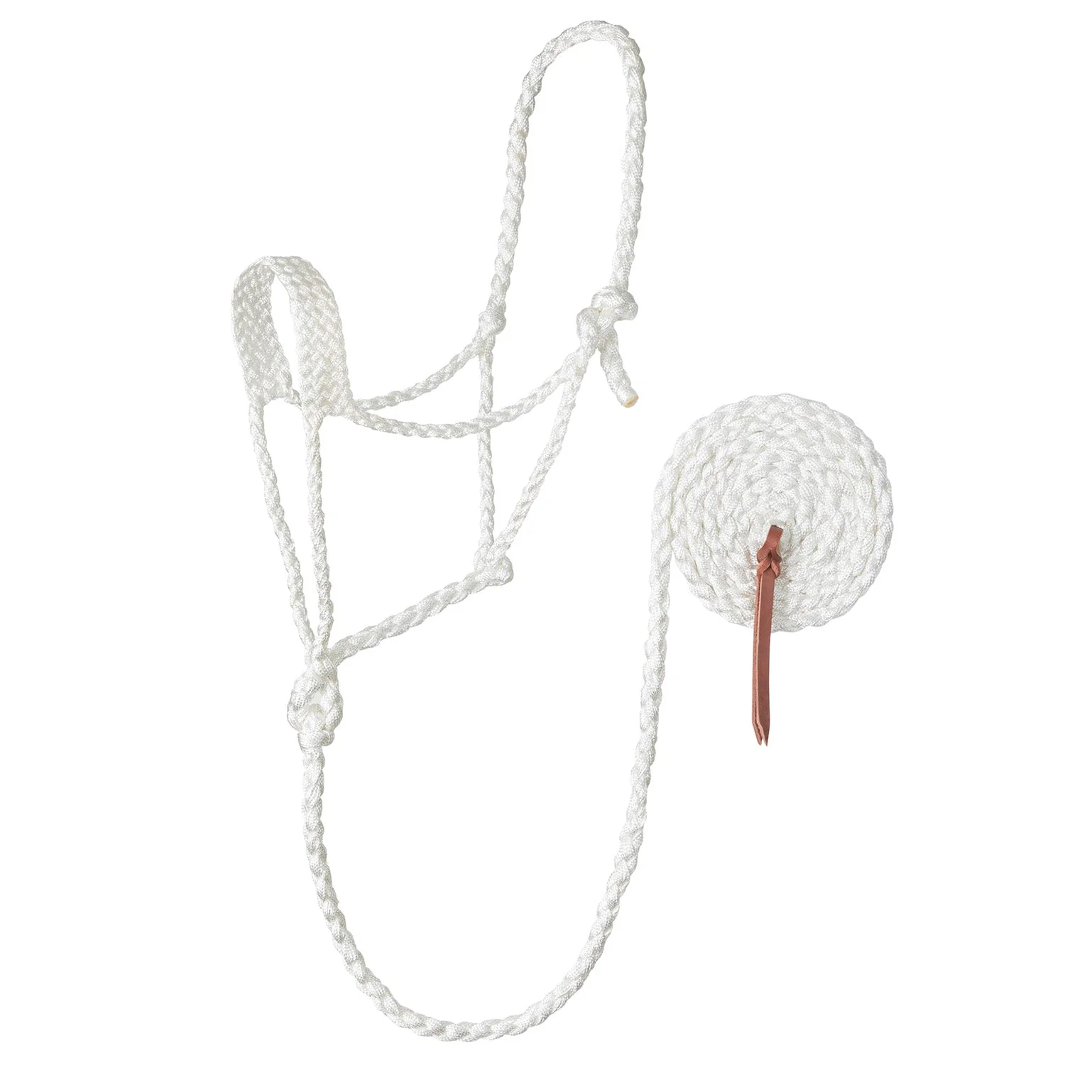 Weaver Braided Poly Rope Horse Halter with Lead - Image 2