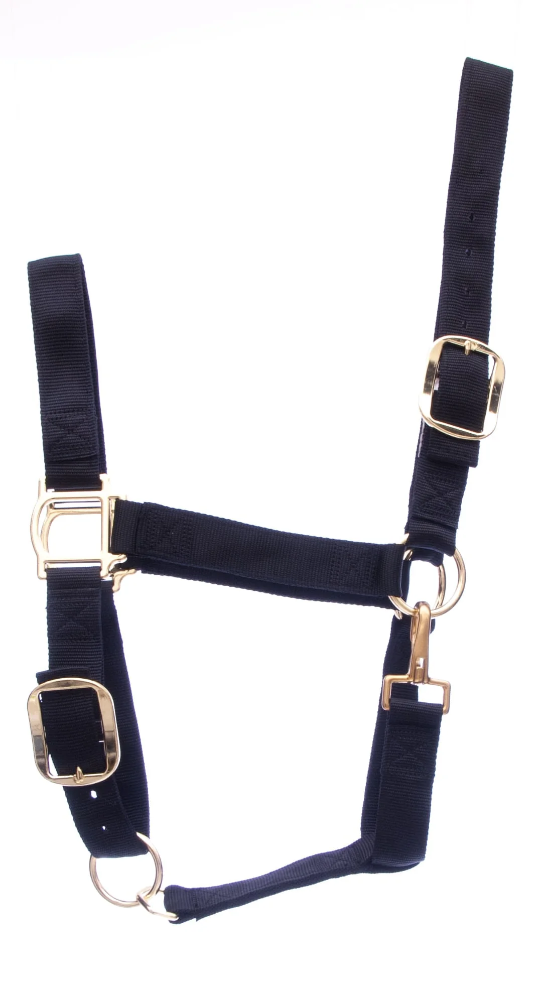 Weaver Draft Horse Nylon Halter, Regular (1400 - 1700 lb) – Adjustable Chin & Throat Snap - Image 1