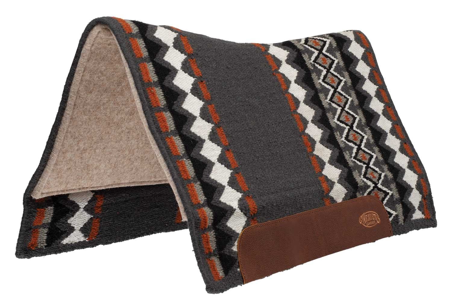 Weaver Flex Contour Wool Blend Felt Saddle Pad, Amarillo - Image 2