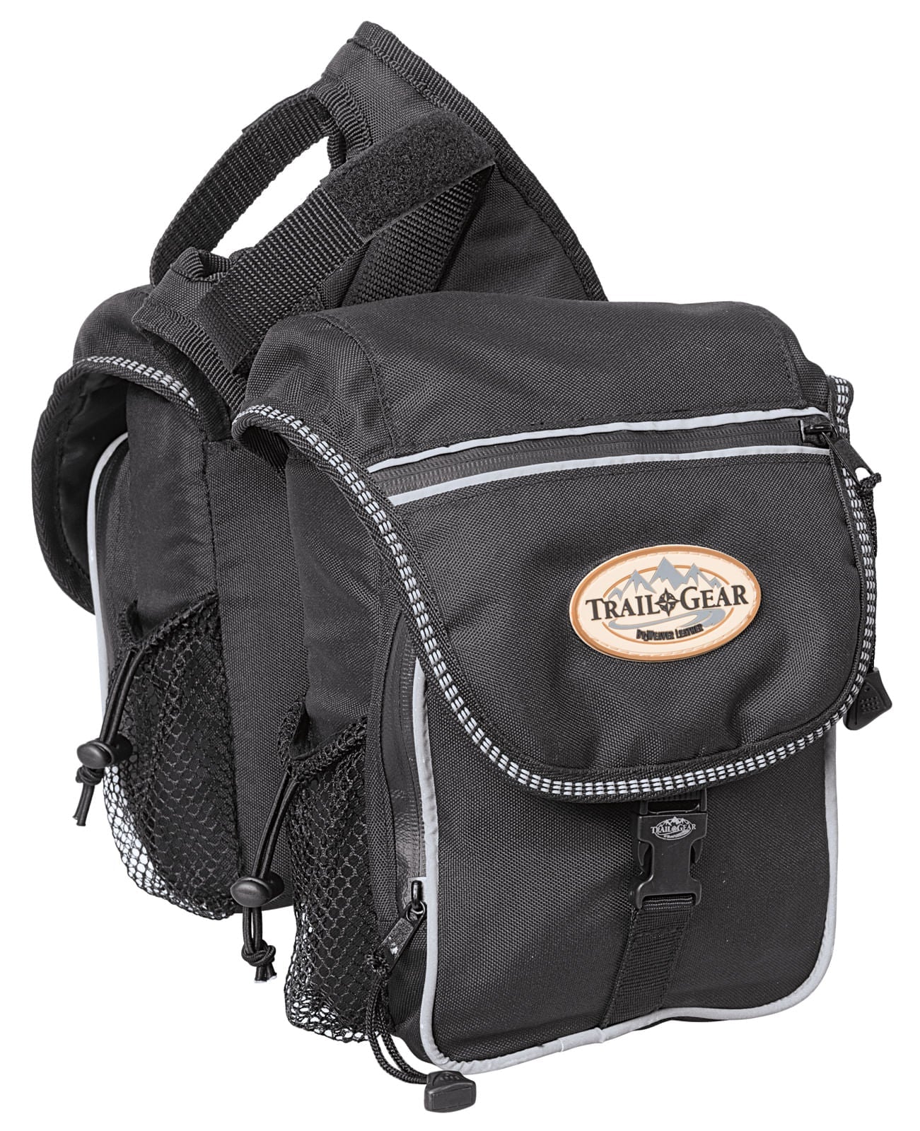 Weaver Leather Trail Gear Pommel Saddle Bag, 600D - Image 3