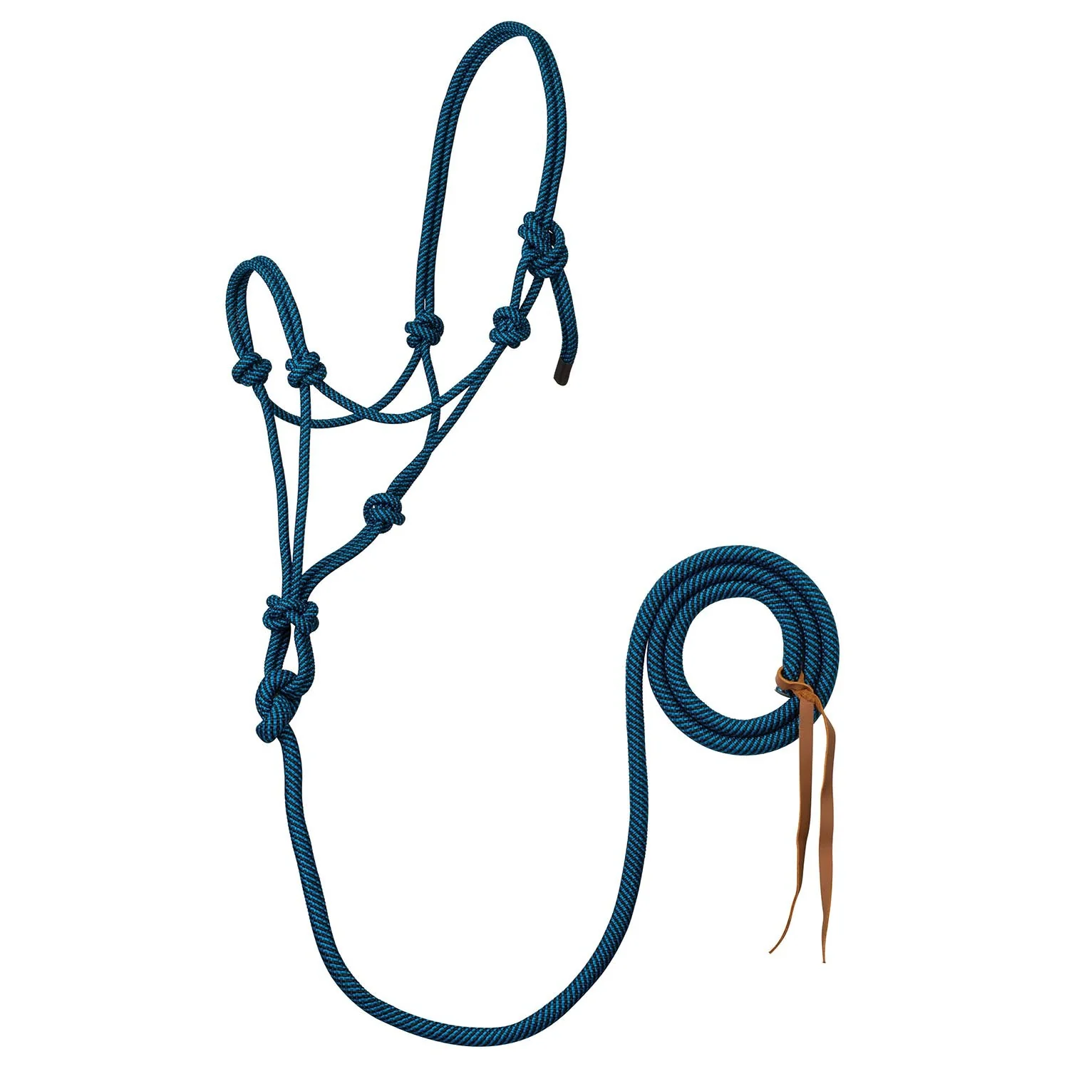 Weaver Poly Rope Horse Halter with Lead - Image 1
