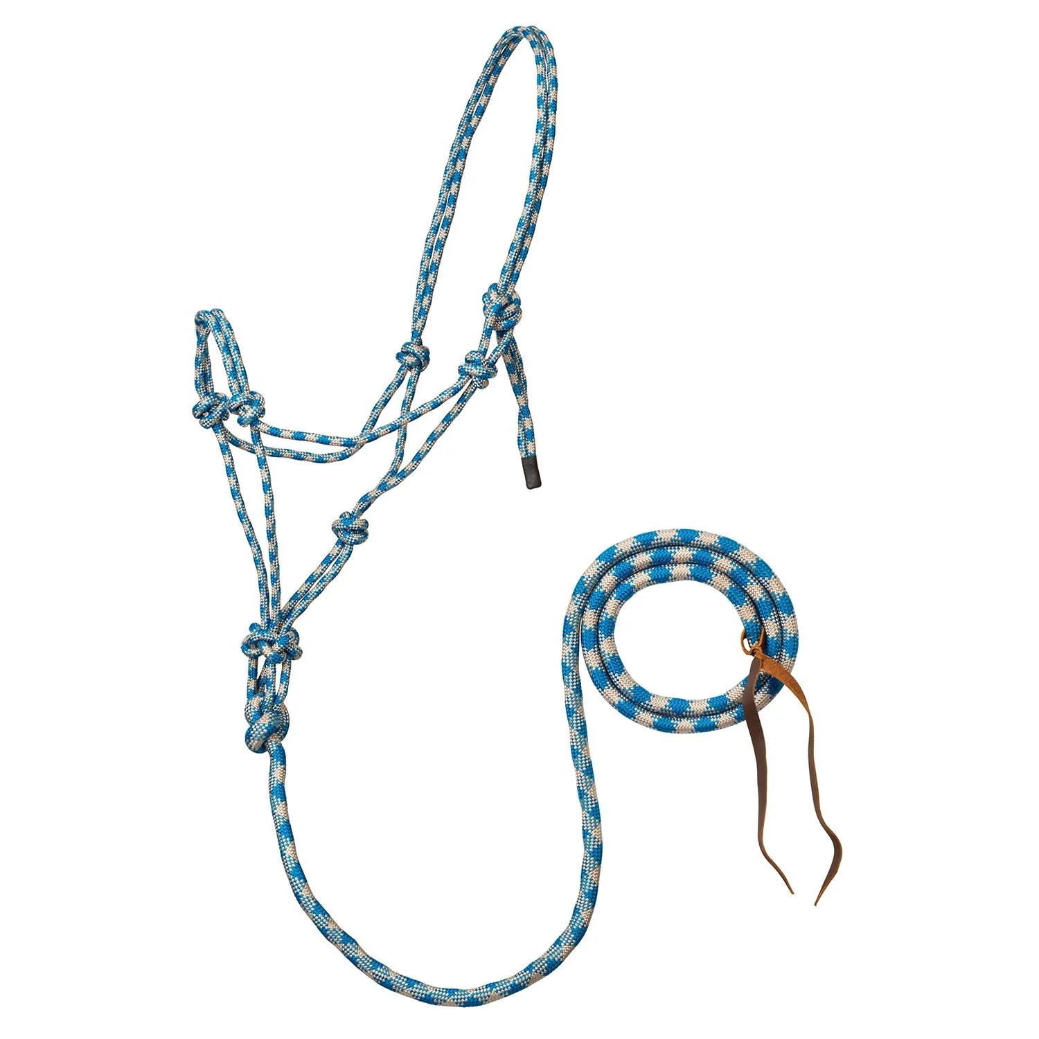 Weaver Poly Rope Horse Halter with Lead - Image 3