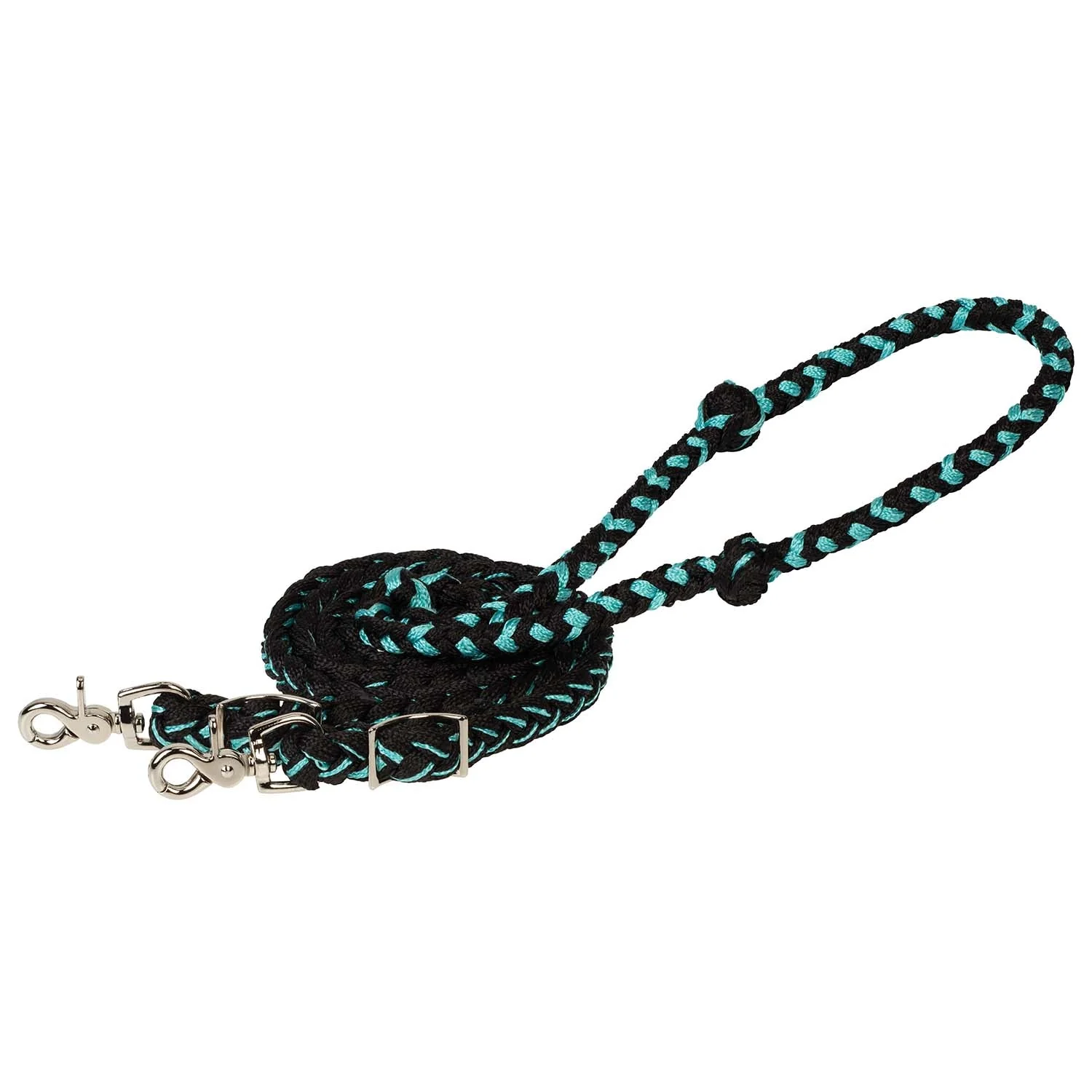 Weaver Polyester Braided Barrel Rein for Horses - Image 3
