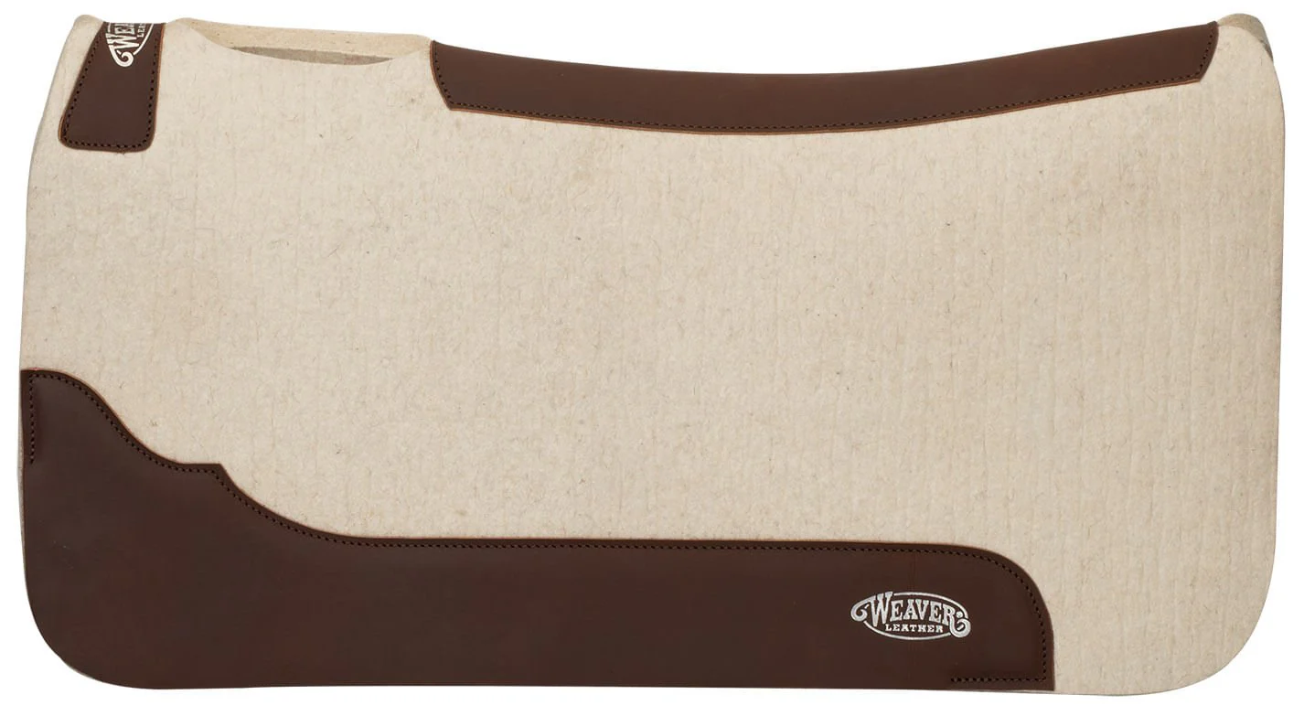 Weaver Steam Pressed Merino Wool Felt Saddle Pad - Image 3