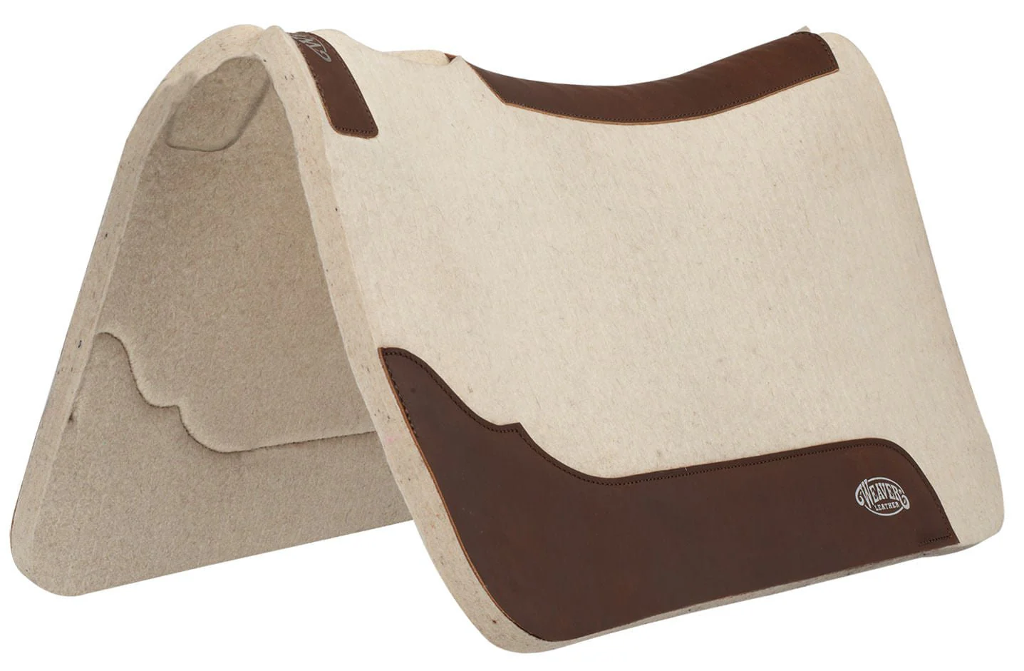 Weaver Steam Pressed Merino Wool Felt Saddle Pad - Image 2