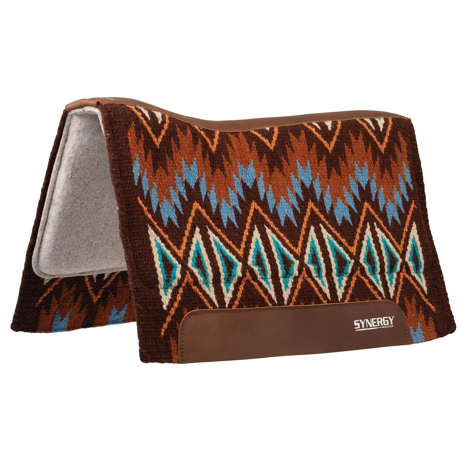 Weaver Synergy Contoured Performance Wool & Felt "Quest" Saddle Pad - Image 2