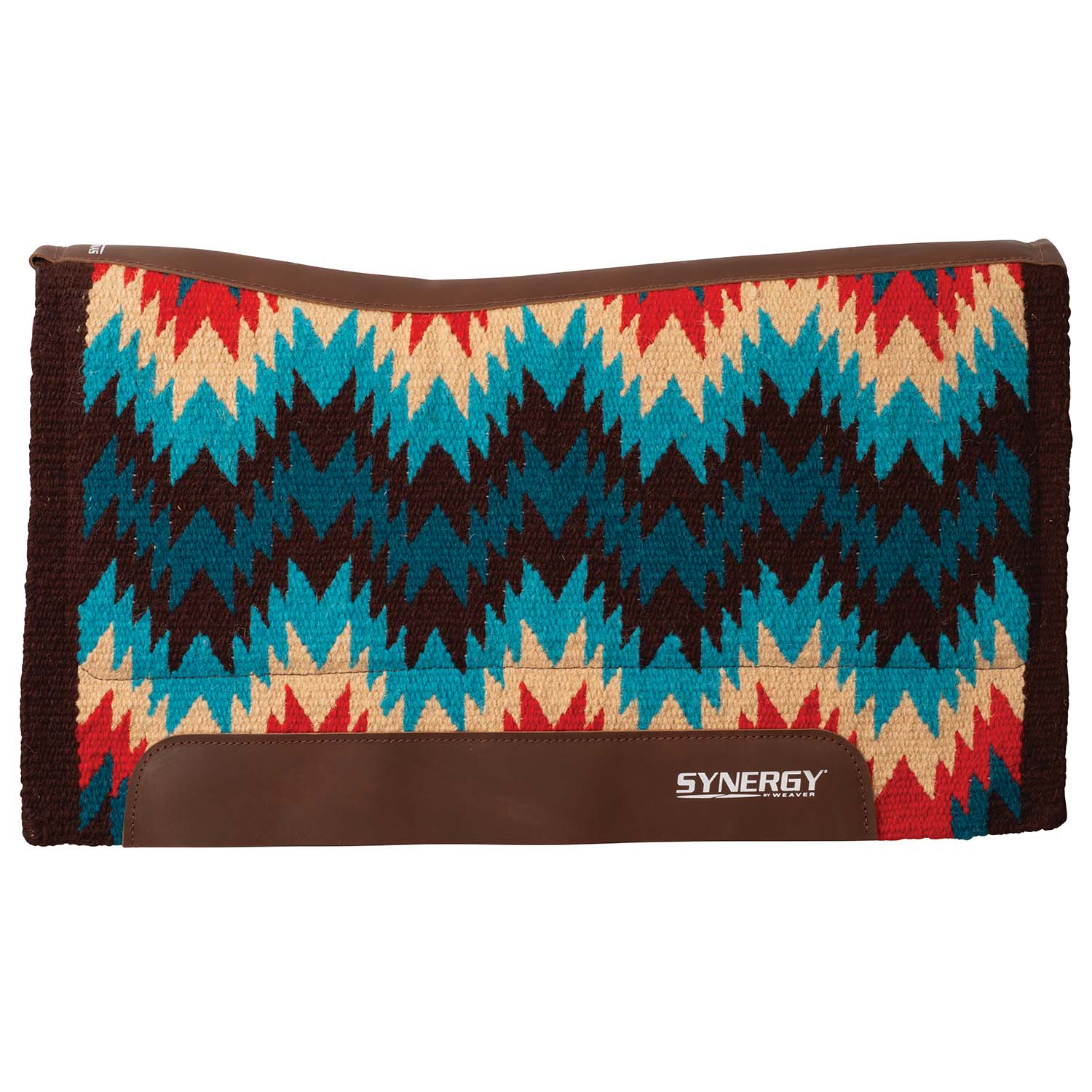 Weaver Synergy Contoured Performance Wool & Fleece "Stampede" Saddle Pad - Image 2