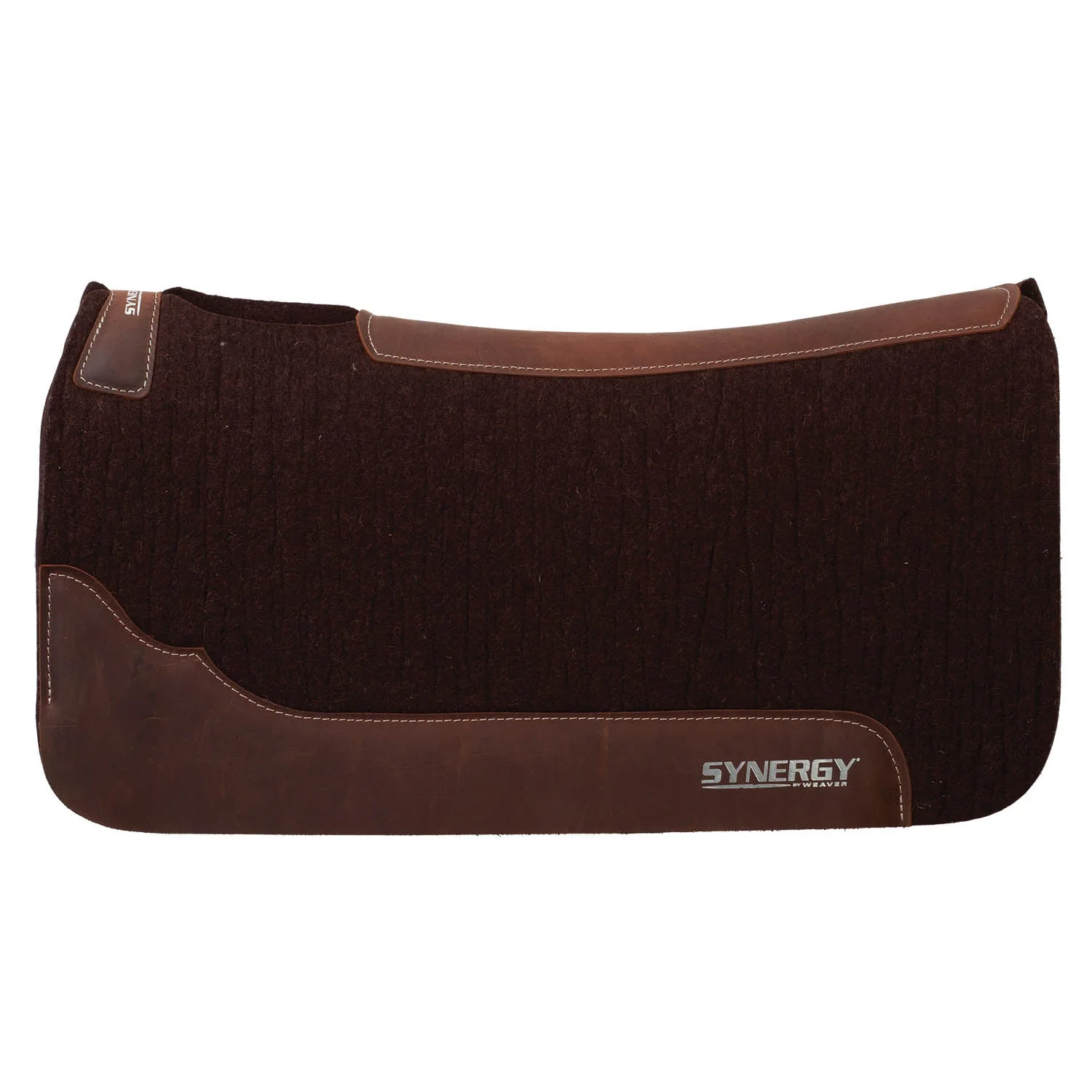 Weaver Synergy Contoured Steam Pressed 100% Merino Wool Felt Performance Saddle Pad - Image 1
