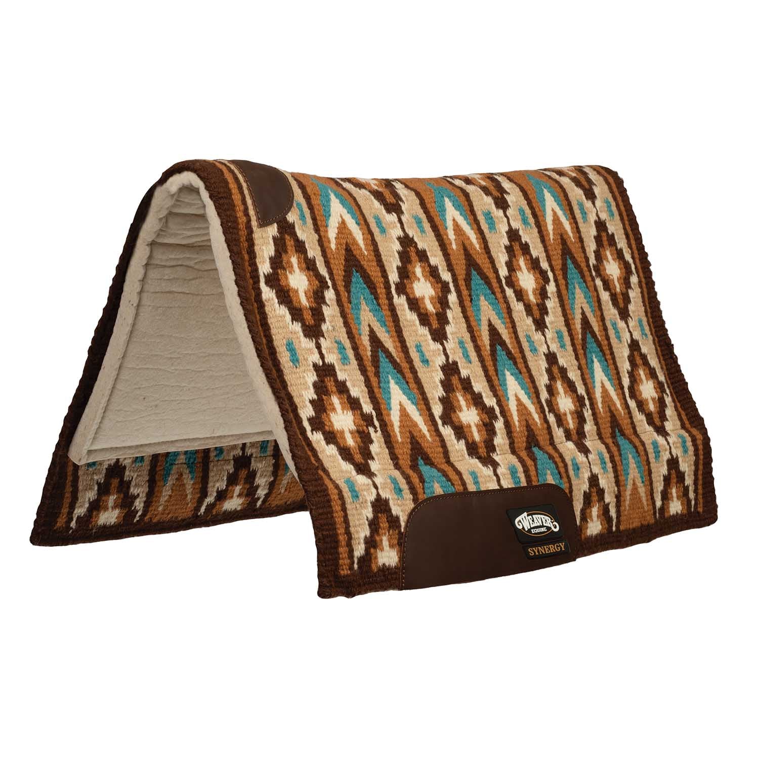 Weaver Synergy New Zealand Wool Blanket Top Saddle Pad - Image 1