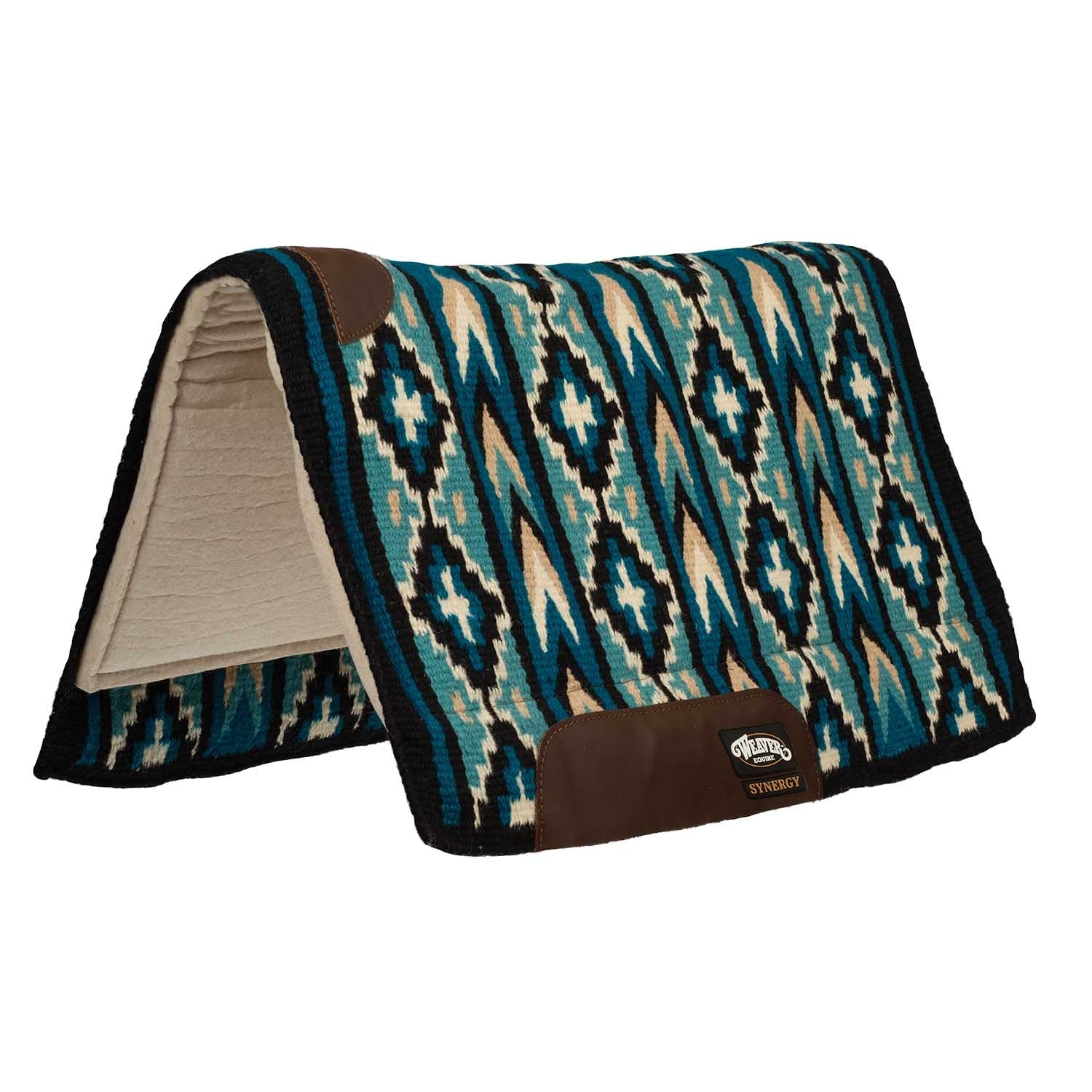 Weaver Synergy New Zealand Wool Blanket Top Saddle Pad - Image 3