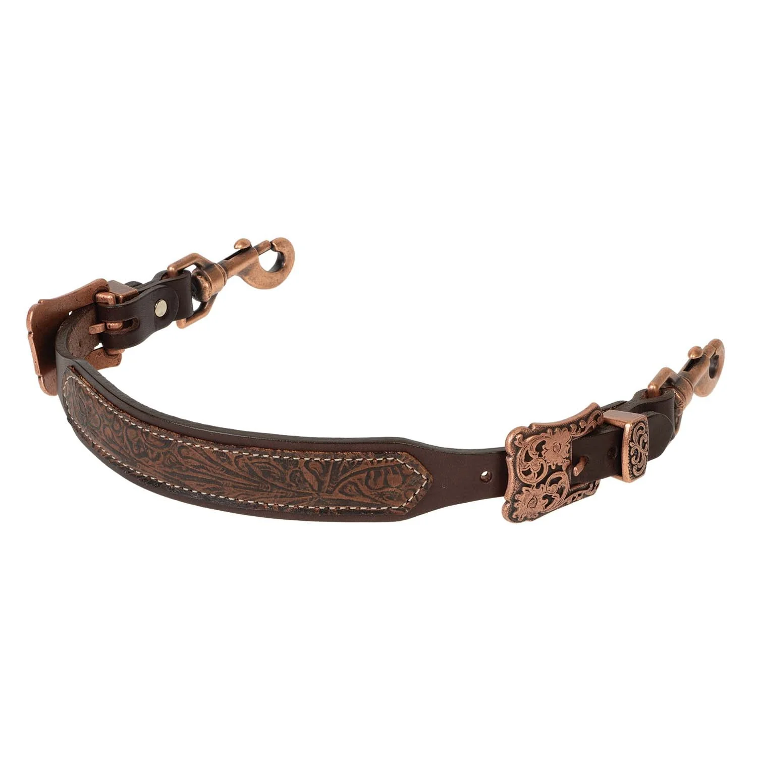 Weaver Western Floral Leather Breast Collar Wither Strap for Horses - Image 1