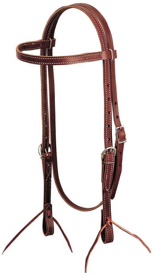 Weaver Leather Browband Headstall, Latigo - Image 1