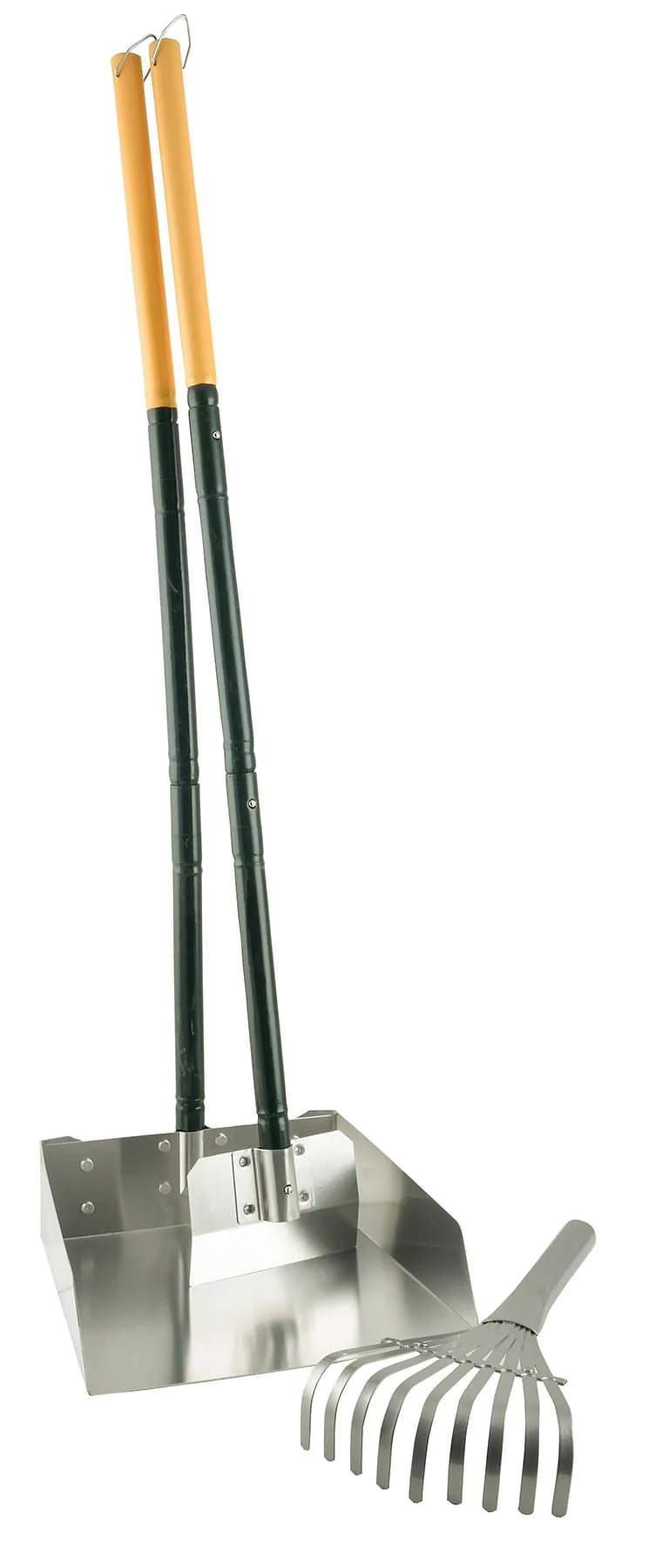 Wee-Wee Outdoor All-in-One Rake, Spade, & Pan Set - Image 1