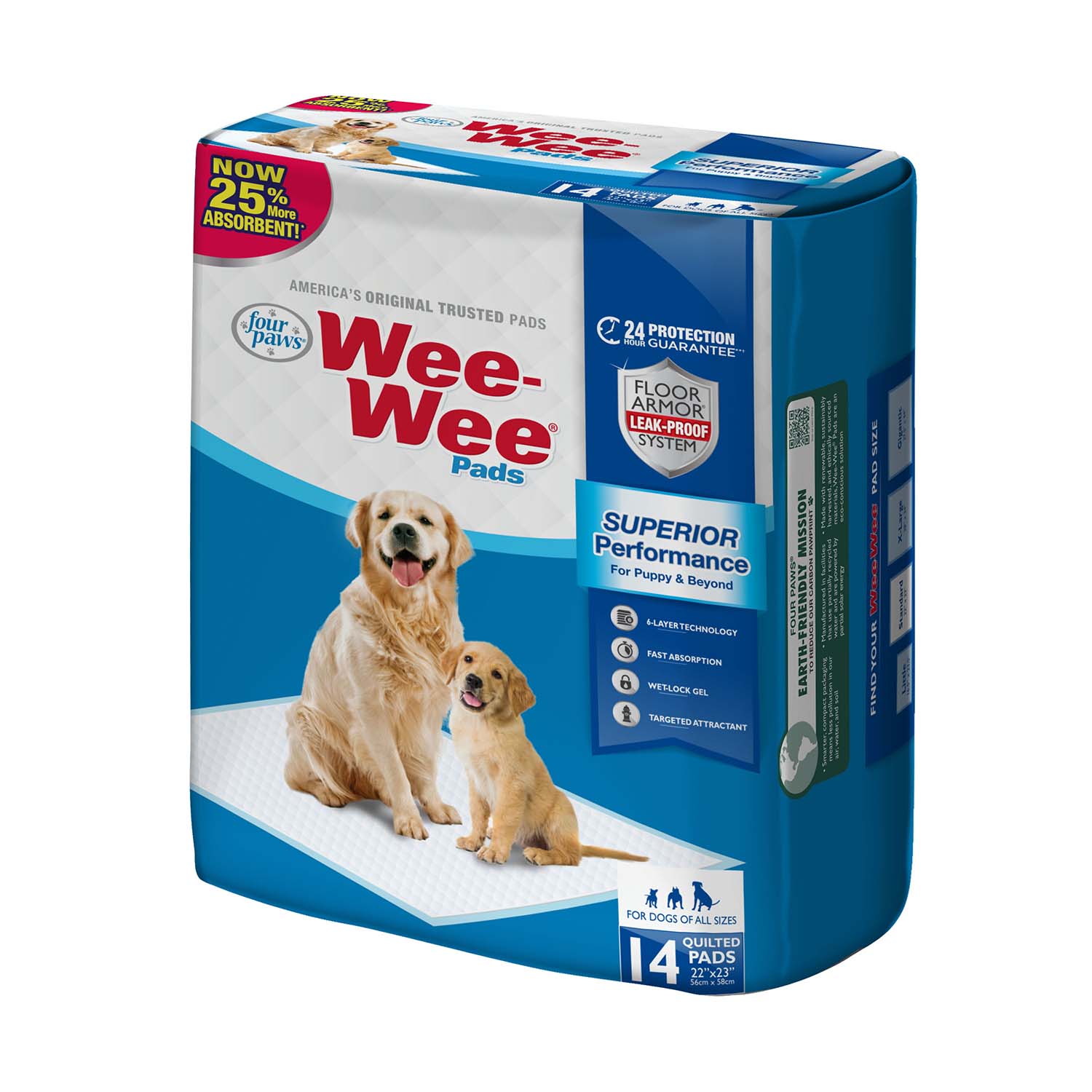 Wee-Wee Superior Performance Dog Pee Pads - Image 2