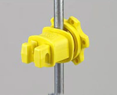 Western Screw-Tight Round Post Insulator, 25 Pack - Image 1