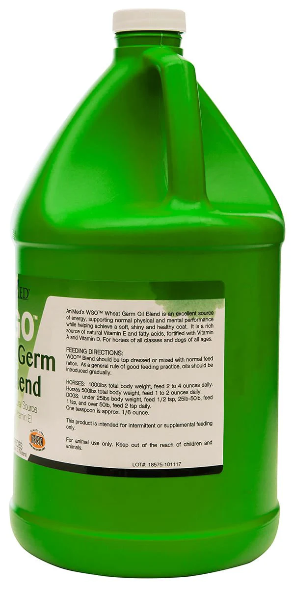 WGO Wheat Germ Oil Blend Vitamin E Liquid Supplement for Horses - Image 3