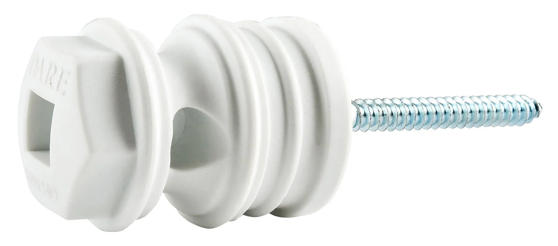 White Hex Head Insulator - Image 1
