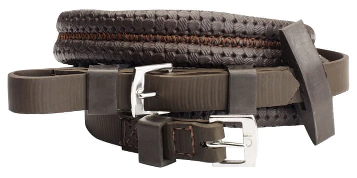 Wintec Equi-Leather Grip Reins - Image 1