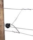 Wire Mount Pinlock Wire Offset – Galvanized Electric Fence Insulator for Barbed Wire and Conventional Fences - Image 1