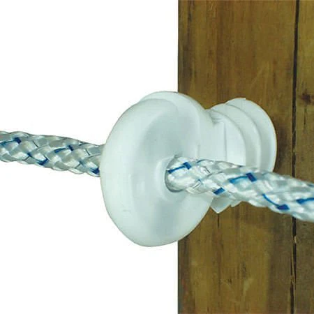Wood Post Insulators for Poly Wire or Rope 25 Pack - Image 1