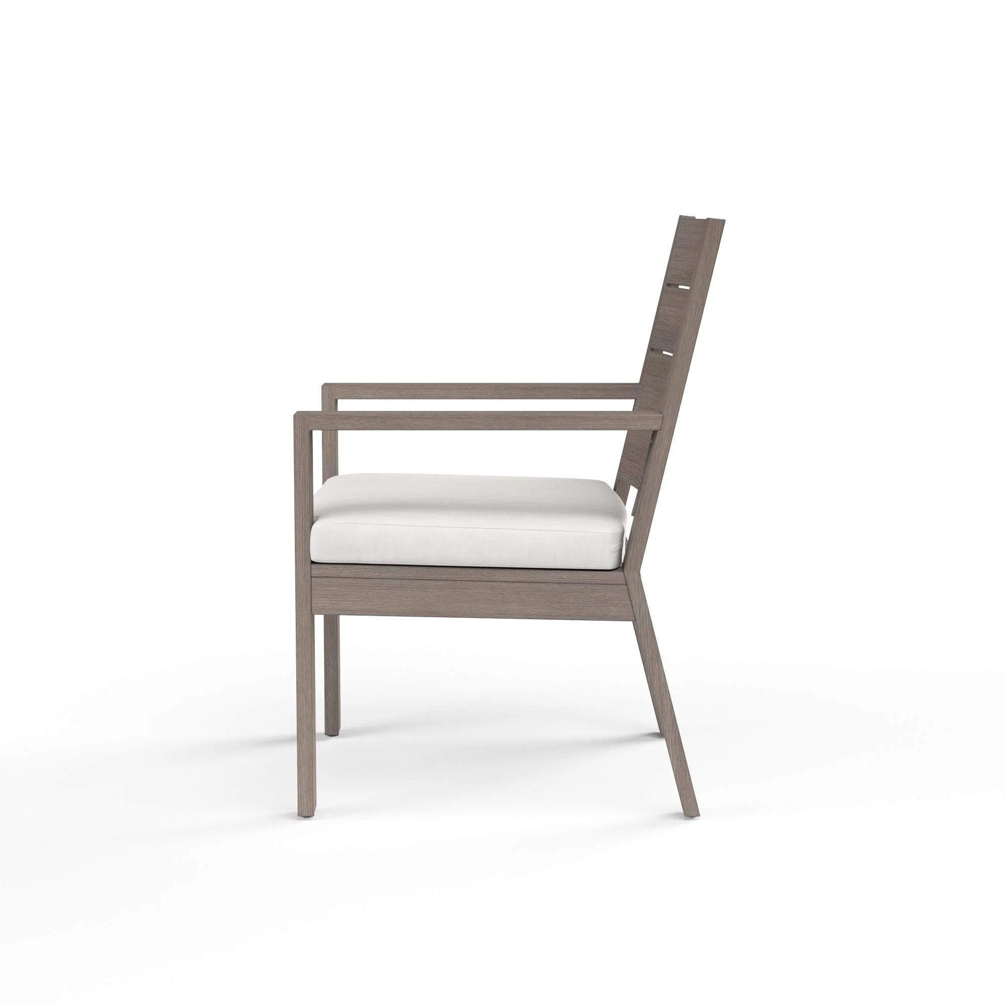 Laguna Dining Chair in Canvas Flax, No Welt - Image 3