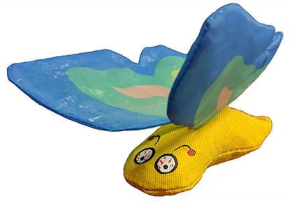 Yeowww! Crinkle Catnip Butterfly Cat Toy - Image 1