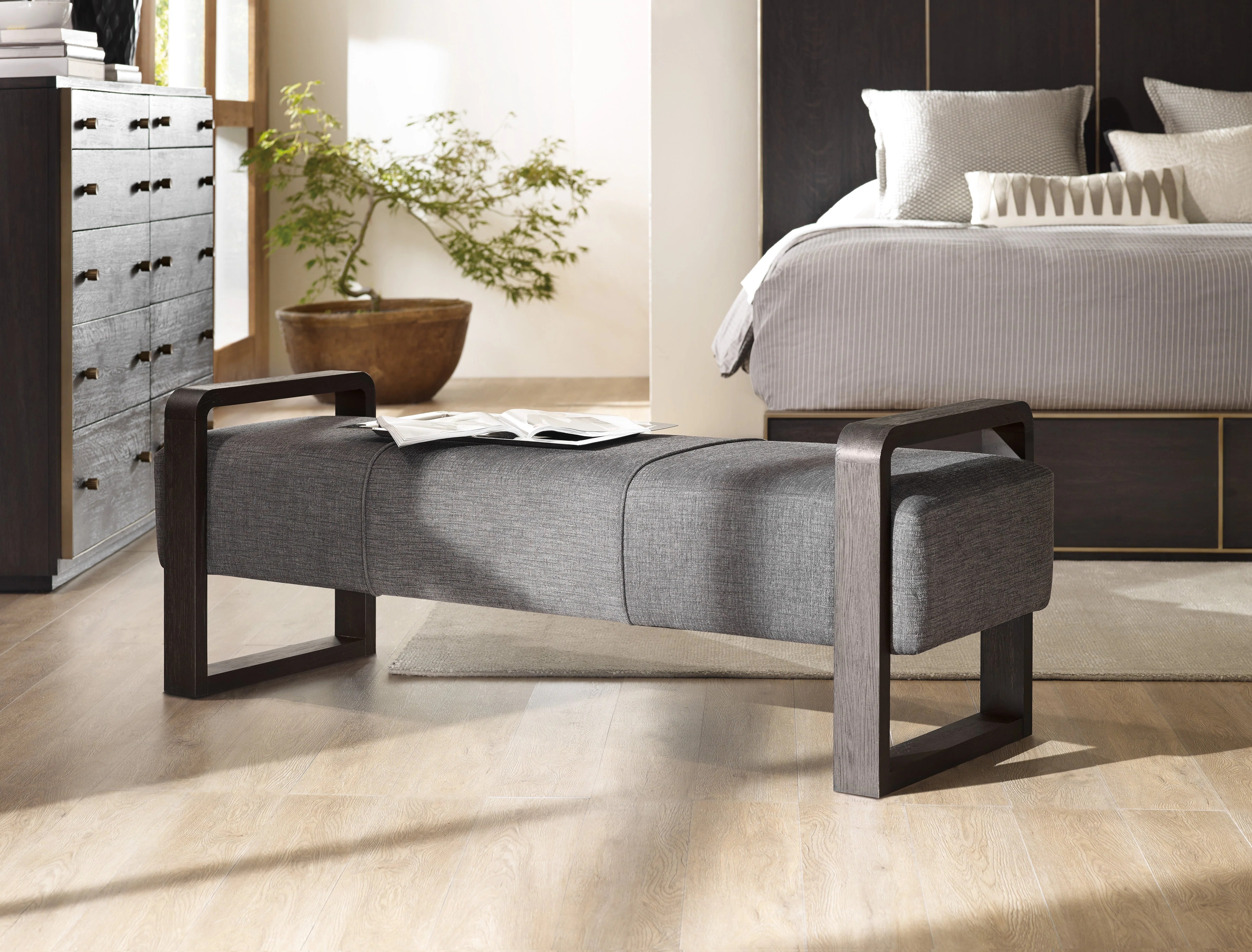 Curata Upholstered Bench - Image 3