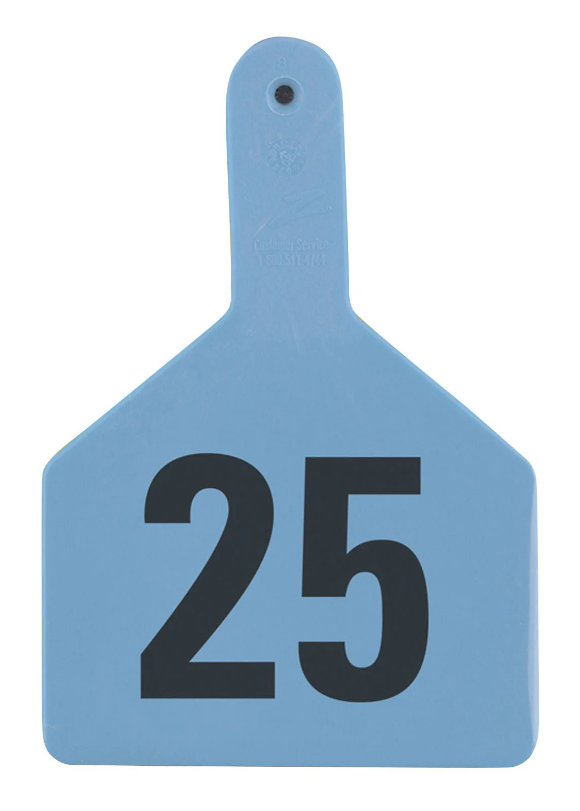 Z1 No-Snag Numbered 1-Piece Ear Tags, 25 ct - Image 1