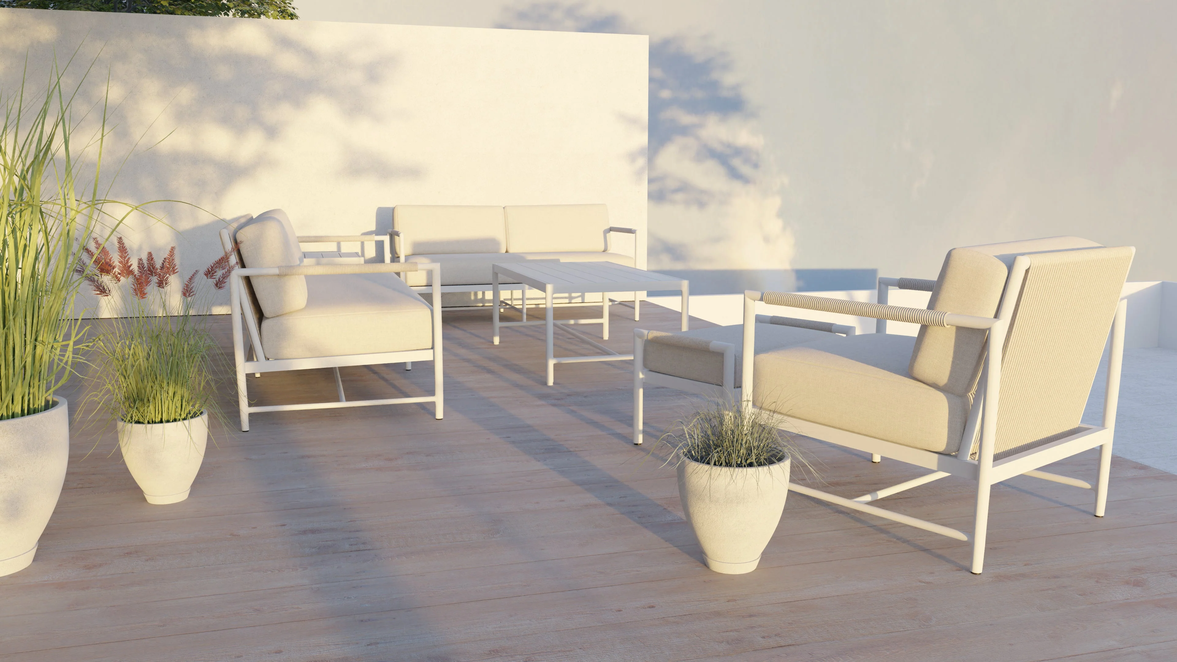 Sabbia Loveseat in Echo Ash, No Welt - Image 3