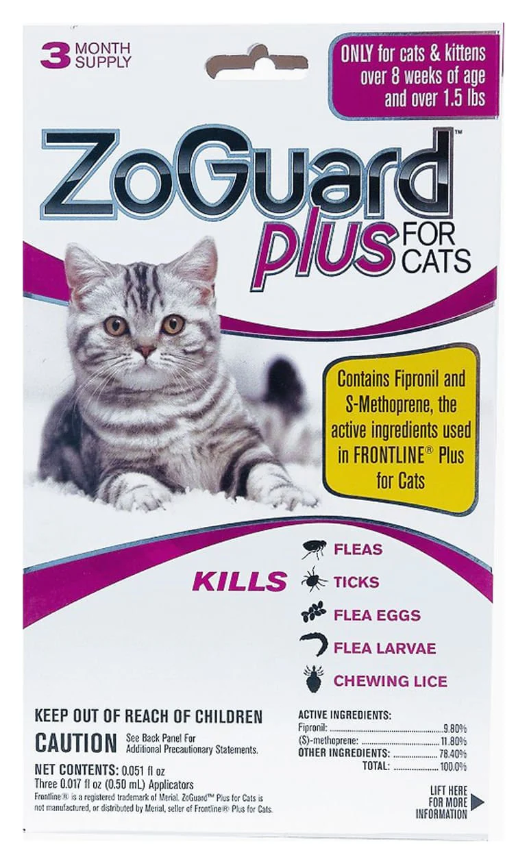 ZoGuard Plus for Cats, 3 pack - Image 1