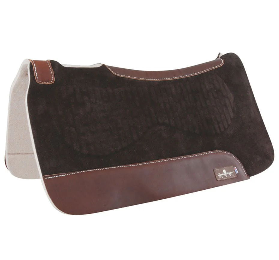 Zone Suede/Felt Saddle Pad