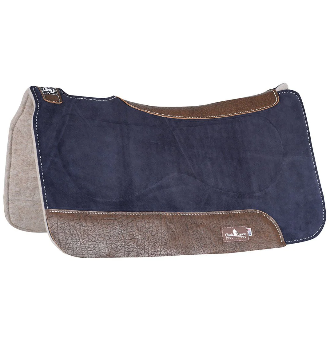 Zone Suede/Felt Saddle Pad - Image 2