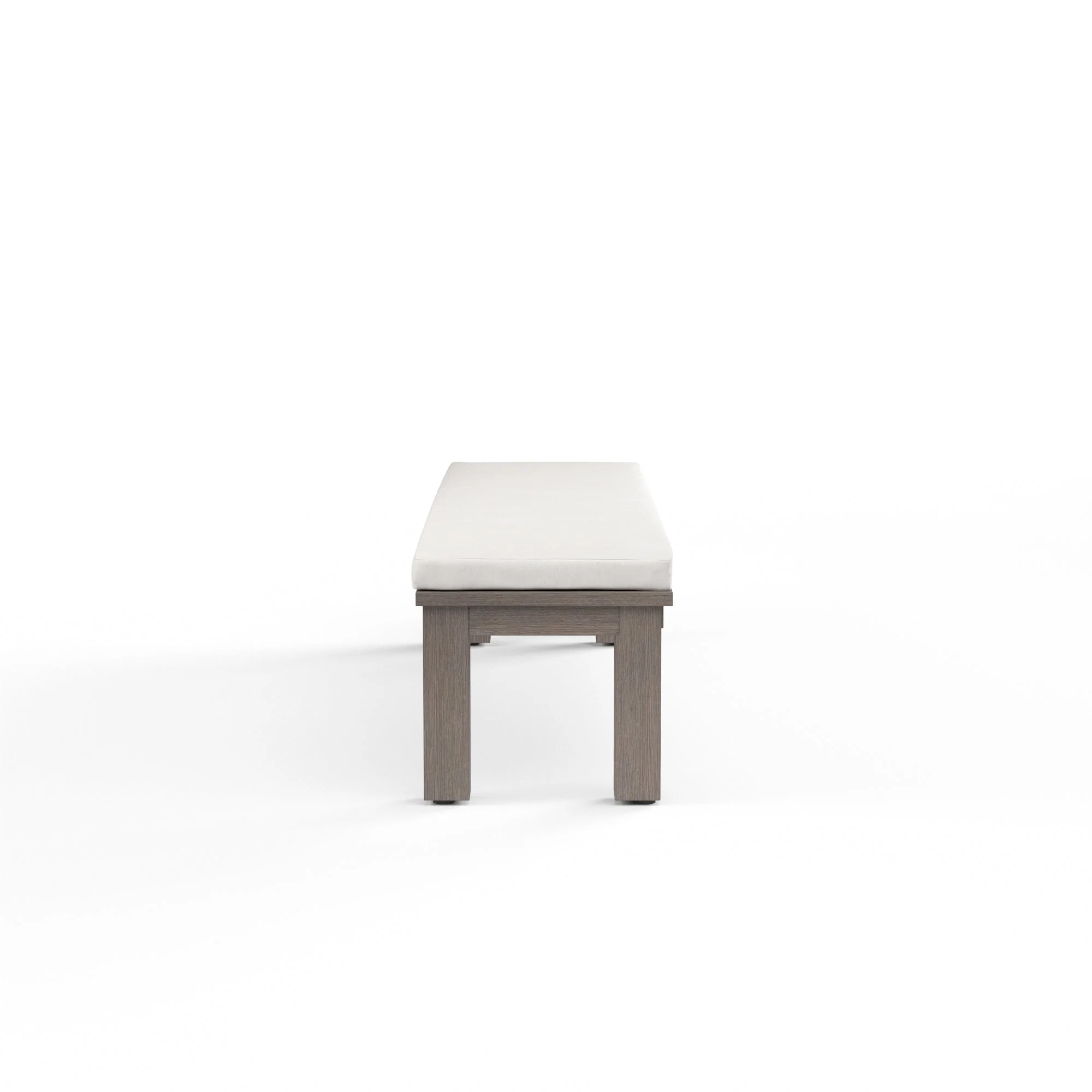 Laguna Dining Bench in Canvas Flax, No Welt - Image 3