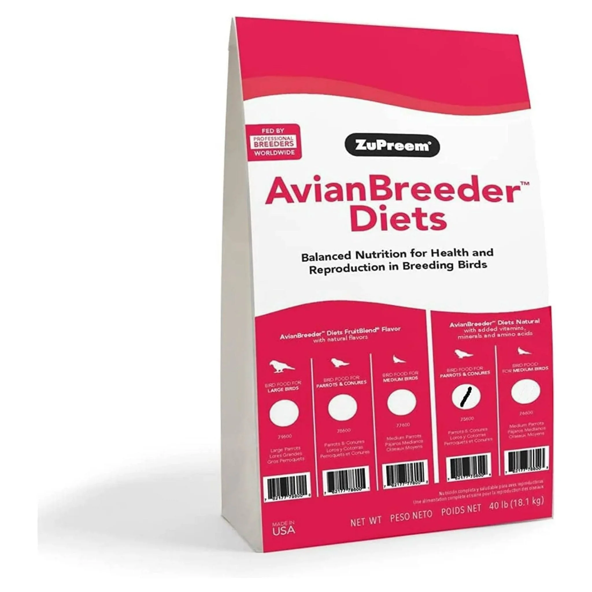 ZuPreem Avian Breeder Fruit Blend – High Protein Breeding Bird Food - Image 3