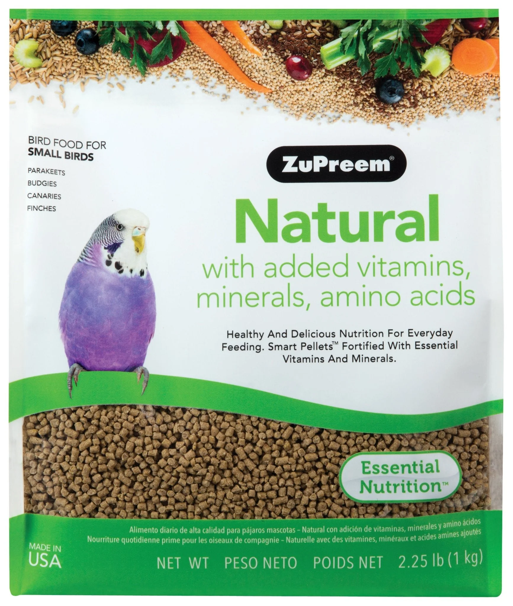 ZuPreem Natural Premium Daily Bird Food – Complete Pelleted Nutrition - Image 3