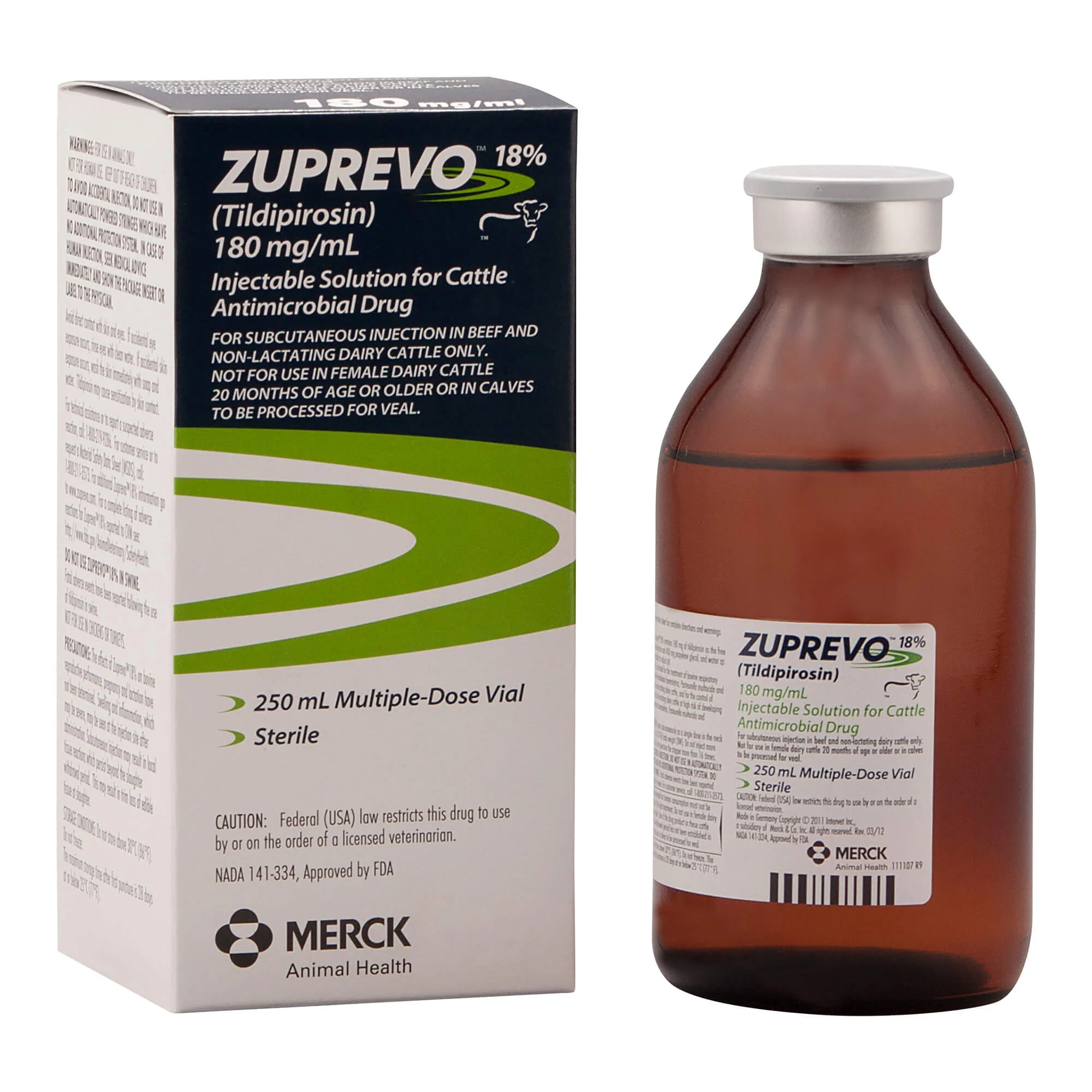 Rx Zuprevo 18% (tildipirosin) Injectable Solution for Cattle - Image 2