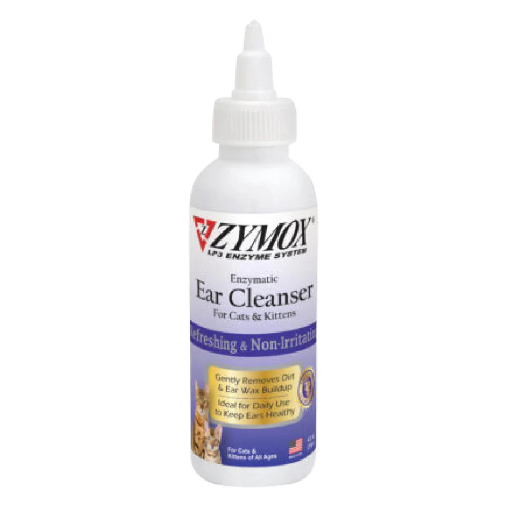 Zymox Cat/Kitten Ear Cleanser, 4 oz - Image 1